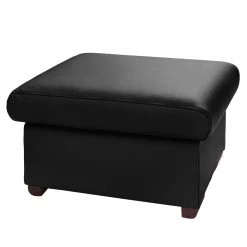 Loftscape Repose-pieds Lamexa - Cuir véritable - Noir