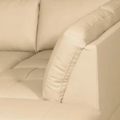 Naturoo Canapé d’angle London - Cuir véritable / Imitation cuir - Beige chaud - Méridienne longue à droite (vue de face) - Sans fonction 14 Naturoo Canapé d’angle London - Cuir véritable / Imitation cuir - Beige chaud - Méridienne longue à droite (vue de face) - Sans fonction -Meubles de salon Soldes 1000185356 190917 17062300485 DETAILS P000000001000185356