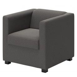 Loftscape Fauteuil Wilno XI - Tissage à plat - Gris foncé