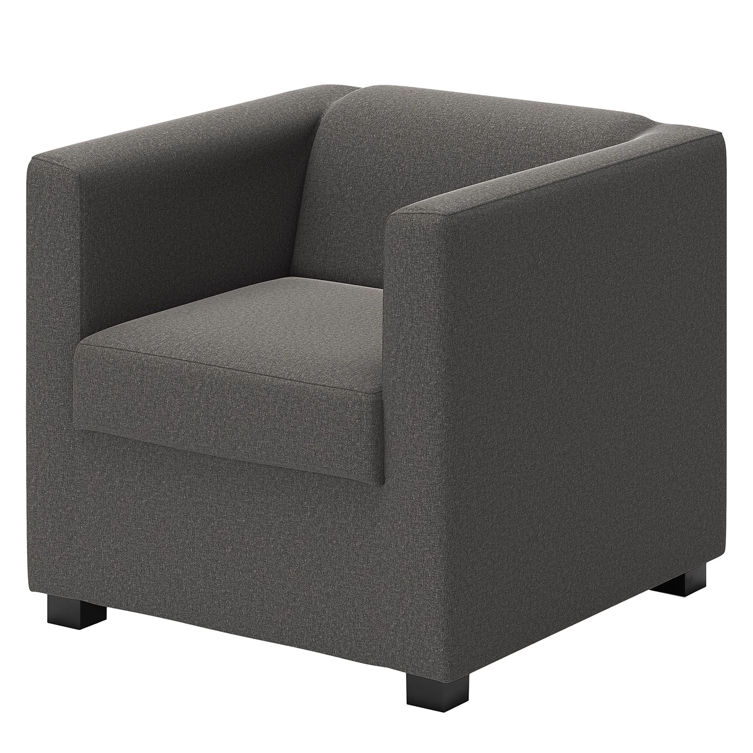 Loftscape Fauteuil Wilno XI - Tissage à plat - Gris foncé 3 Loftscape Fauteuil Wilno XI - Tissage à plat - Gris foncé