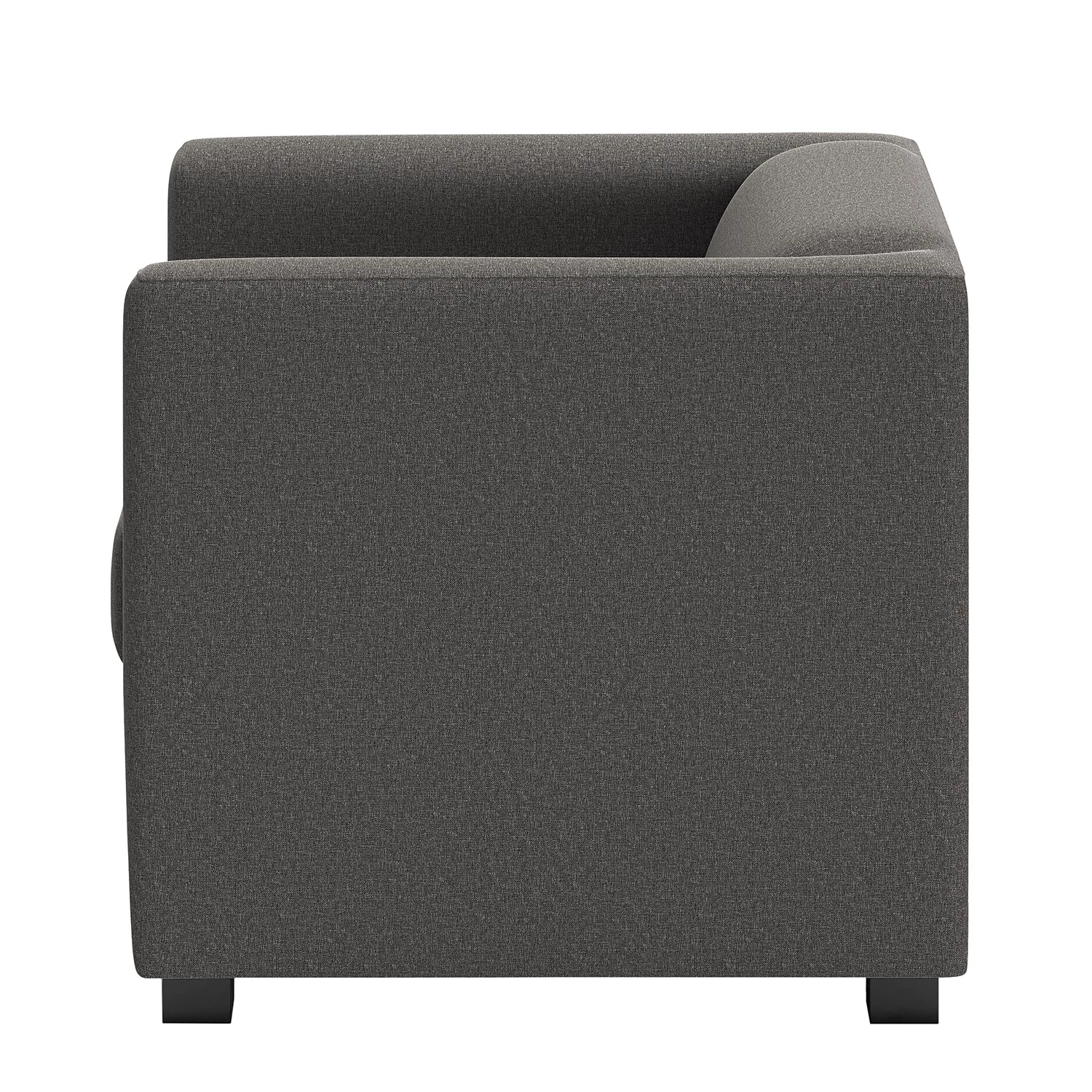 Loftscape Fauteuil Wilno XI - Tissage à plat - Gris foncé 5 Loftscape Fauteuil Wilno XI - Tissage à plat - Gris foncé – Image 3
