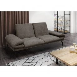 Loftscape Canapé convertible Morell I (2 places) - Tissu - Gris foncé 13 Loftscape Canapé convertible Morell I (2 places) - Tissu - Gris foncé -Meubles de salon Soldes 1000186779 191001 12490001178 MOOD DETAILS P000000001000186779 mood