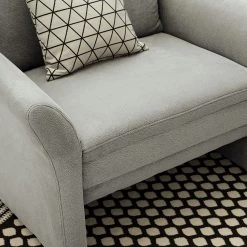 Modoform Fauteuil Capoma II - Aspect cuir vieilli - Gris clair - Largeur : 100 cm -Meubles de salon Soldes 1000186789 210323 15262702118 MOOD DETAILS P000000001000186789 mood