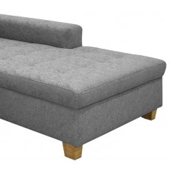 Ars Natura Canapé d’angle Roblin III - Tissu - Gris - Méridienne courte à droite (vue de face) - Sans fonction -Meubles de salon Soldes 1000186867 191001 12495201529 DETAILS P000000001000186867