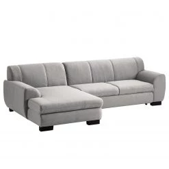 Loftscape Canapé d’angle Lefroy I - Tissu - Gris clair - Méridienne courte à gauche (vue de face) - Fonction couchage -Meubles de salon Soldes 1000186899 200204 16352101271 DETAILS P000000001000186899