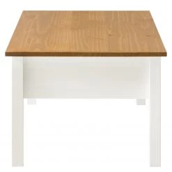Maison Belfort Table basse Rivery - Pin massif - Blanc -Meubles de salon Soldes 1000187566 200205 11113200011 DETAILS P000000001000187566