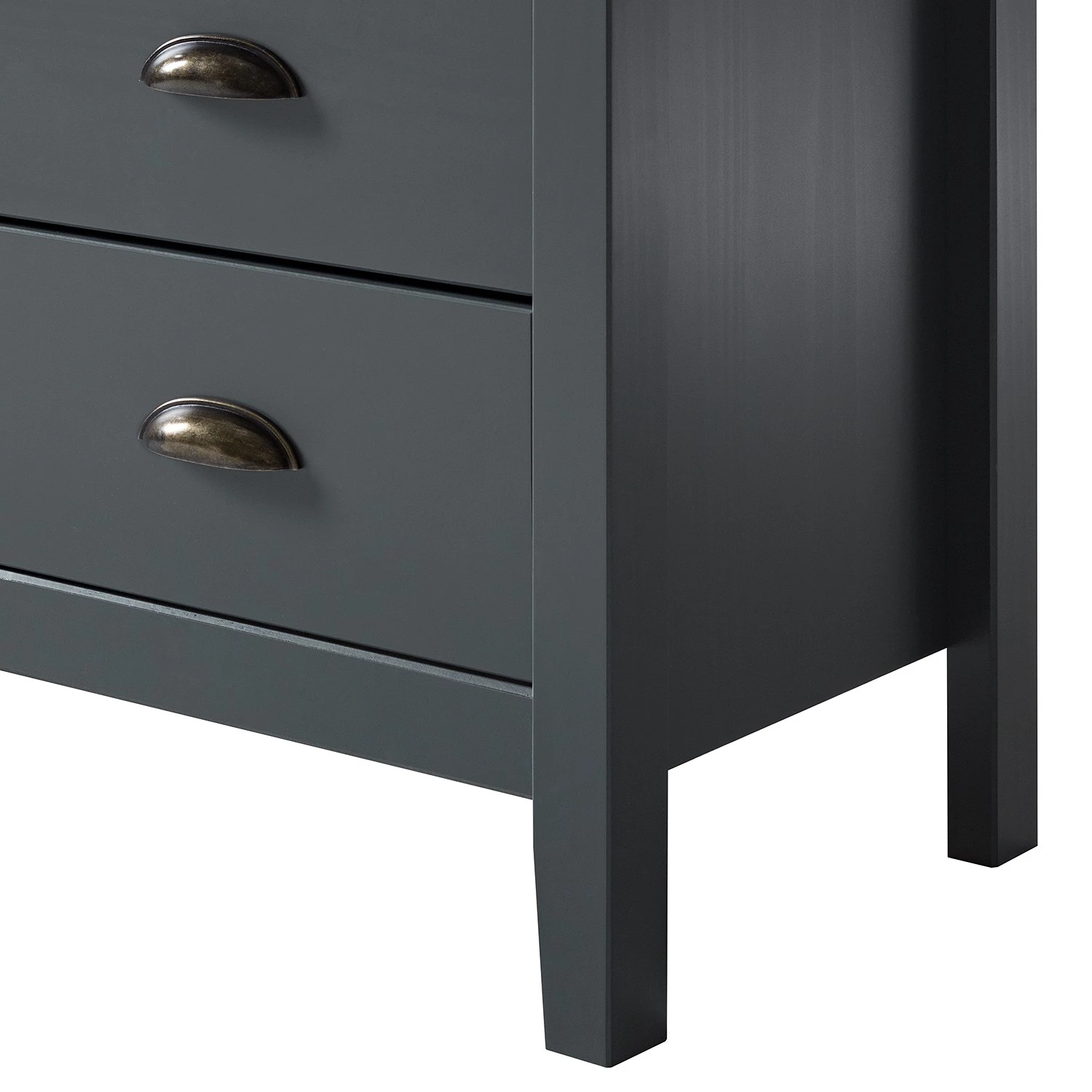 Maison Belfort Commode Rivery I - Pin massif - Anthracite 13 Maison Belfort Commode Rivery I - Pin massif - Anthracite – Image 11
