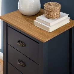 Maison Belfort Commode Rivery I - Pin massif - Anthracite 23 Maison Belfort Commode Rivery I - Pin massif - Anthracite -Meubles de salon Soldes 1000187568 201111 14522700013 DETAILS P000000001000187568