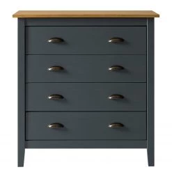 Maison Belfort Commode Rivery II - Pin massif - Anthracite 19 Maison Belfort Commode Rivery II - Pin massif - Anthracite -Meubles de salon Soldes 1000187578 200205 11113300054 DETAILS P000000001000187578