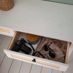 Maison Belfort Console Belleria - Pin massif - Blanc -Meubles de salon Soldes 1000187588 200430 12442900008 DETAILS P000000001000187588