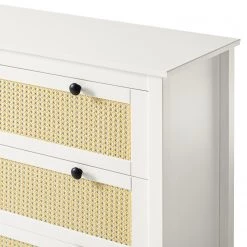 Maison Belfort Commode Belleria I - Pin massif - Blanc -Meubles de salon Soldes 1000187592 200205 11113600153 DETAILS P000000001000187592