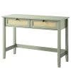 Maison Belfort Console Belleria - Pin massif - Vert olive clair