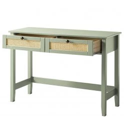 Maison Belfort Console Belleria - Pin massif - Vert olive clair -Meubles de salon Soldes 1000187593 200205 11113600157 DETAILS P000000001000187593