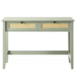 Maison Belfort Console Belleria - Pin massif - Vert olive clair -Meubles de salon Soldes 1000187593 200205 11113600158 DETAILS P000000001000187593