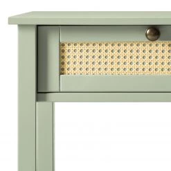 Maison Belfort Console Belleria - Pin massif - Vert olive clair -Meubles de salon Soldes 1000187593 200205 11113600161 DETAILS P000000001000187593