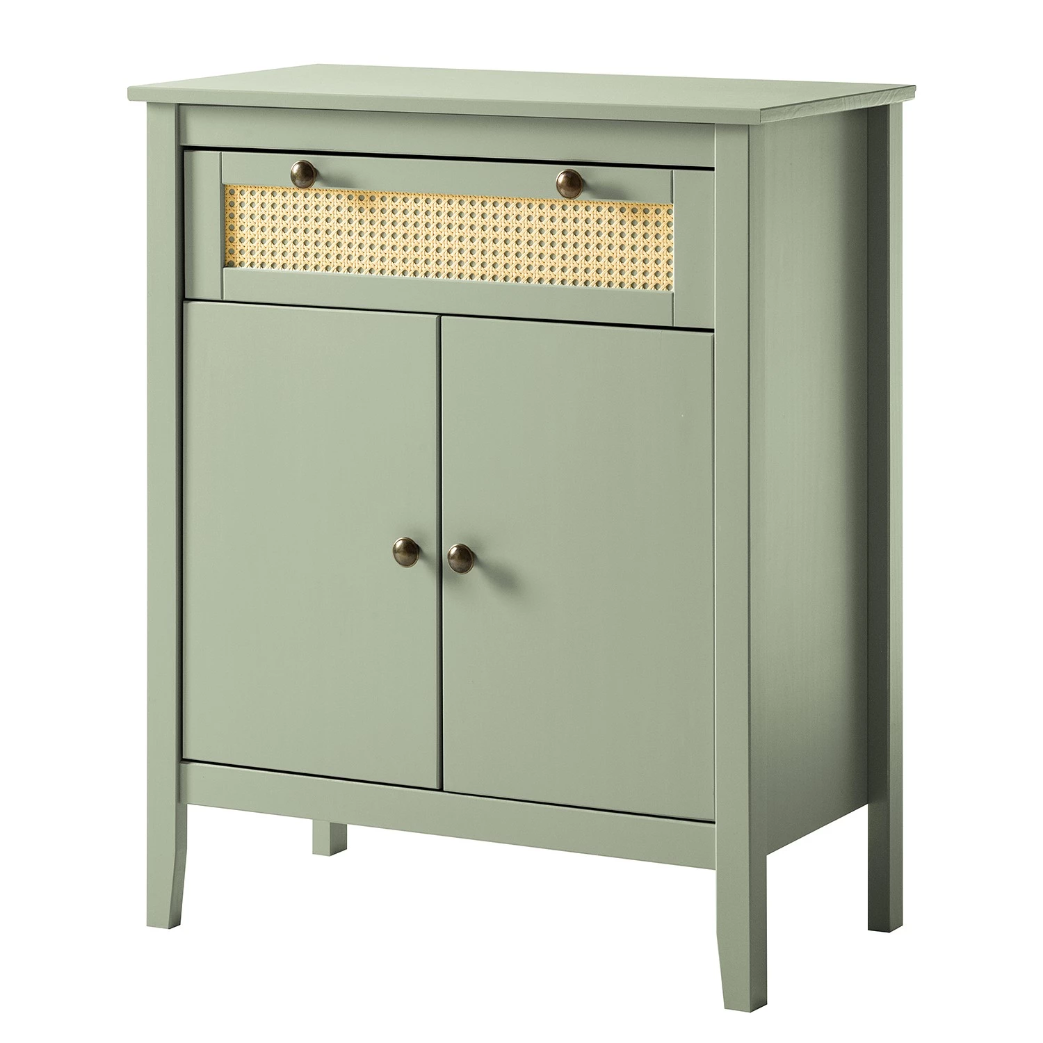 Maison Belfort Commode Belleria III - Pin massif - Vert olive clair 3 Maison Belfort Commode Belleria III - Pin massif - Vert olive clair