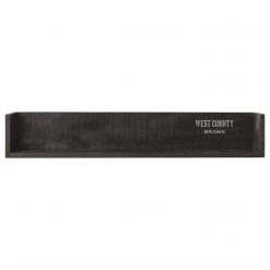 Ars manufacti Étagère murale Keyport - Manguier massif - Manguier noir -Meubles de salon Soldes 1000188116 200226 12212200002 DETAILS P000000001000188116