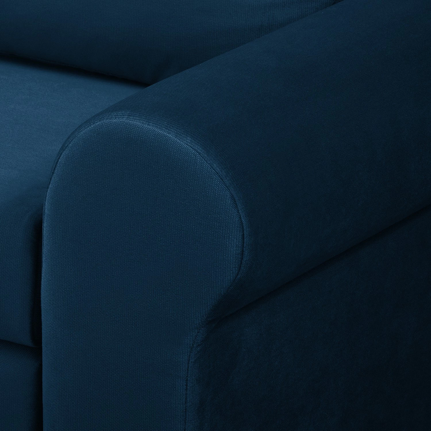 Jack & Alice Canapé convertible Latina XX - Velours - Bleu marine - Largeur : 185 cm 11 Jack & Alice Canapé convertible Latina XX - Velours - Bleu marine - Largeur : 185 cm – Image 9