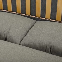 Fredriks Canapé convertible Latina XXI - Imitation cuir / Tissé à plat - Noir / Gris - Largeur : 150 cm -Meubles de salon Soldes 1000188971 191203 11543800457 DETAILS P000000001000188971