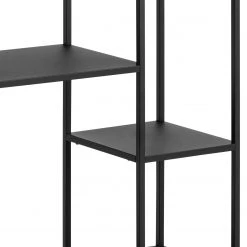 Norrwood Étagère Cascavel II - Acier - Noir -Meubles de salon Soldes 1000189227 220209 12152100050 DETAILS P000000001000189227