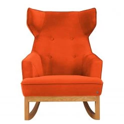 Tom Tailor Rocking Chair Cozy - Velours - Tissu TSV: 17 Orange foncé -Meubles de salon Soldes 1000189237 191024 11133800044 DETAILS P000000001000189237
