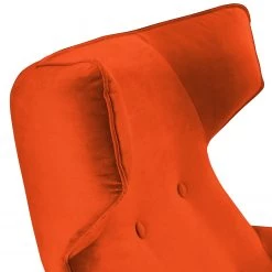 Tom Tailor Rocking Chair Cozy - Velours - Tissu TSV: 17 Orange foncé -Meubles de salon Soldes 1000189237 191024 11133900047 DETAILS P000000001000189237