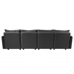 Fredriks Canapé panoramique Lavara - Tissu - Gris foncé -Meubles de salon Soldes 1000189253 191017 09474300012 DETAILS P000000001000189253