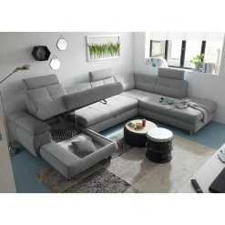 Fredriks Canapé panoramique Ordino - Tissu - Gris clair - Méridienne courte à gauche / longue à droite (vue de face) 17 Fredriks Canapé panoramique Ordino - Tissu - Gris clair - Méridienne courte à gauche / longue à droite (vue de face) -Meubles de salon Soldes 1000189388 191031 16401201045 MOOD DETAILS P000000001000189388 mood