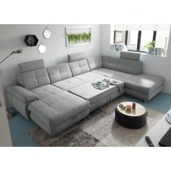 Fredriks Canapé panoramique Ordino - Tissu - Gris clair - Méridienne courte à gauche / longue à droite (vue de face) 18 Fredriks Canapé panoramique Ordino - Tissu - Gris clair - Méridienne courte à gauche / longue à droite (vue de face) -Meubles de salon Soldes 1000189388 191031 16401201046 MOOD DETAILS P000000001000189388 mood