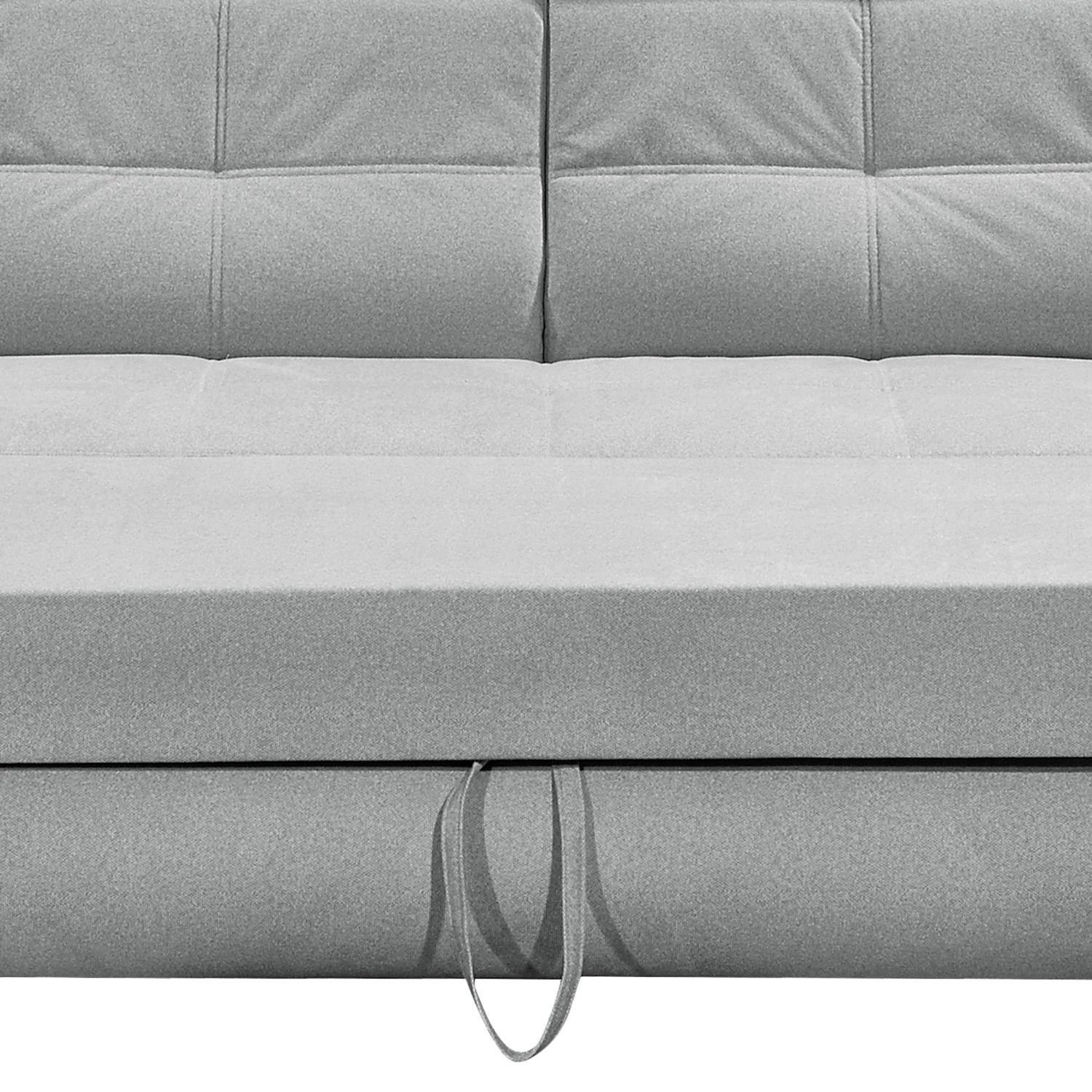 Fredriks Canapé panoramique Ordino - Tissu - Gris clair - Méridienne courte à gauche / longue à droite (vue de face) 13 Fredriks Canapé panoramique Ordino - Tissu - Gris clair - Méridienne courte à gauche / longue à droite (vue de face) – Image 11