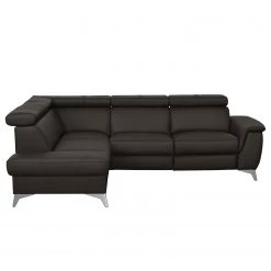 Loftscape Canapé d’angle Lobos - Cuir véritable / Imitation cuir - Marron foncé - Méridienne longue à gauche (vue de face) - Sans fonction 19 Loftscape Canapé d’angle Lobos - Cuir véritable / Imitation cuir - Marron foncé - Méridienne longue à gauche (vue de face) - Sans fonction -Meubles de salon Soldes 1000189667 210727 12383000262 DETAILS P000000001000189667