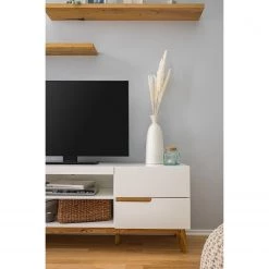 Mørteens Ensemble meubles TV Tenabo II (4 élém.) - Blanc mat / Chêne à nœuds 61 Mørteens Ensemble meubles TV Tenabo II (4 élém.) - Blanc mat / Chêne à nœuds -Meubles de salon Soldes 1000191376 200715 06270800046 DETAILS P000000001000191376