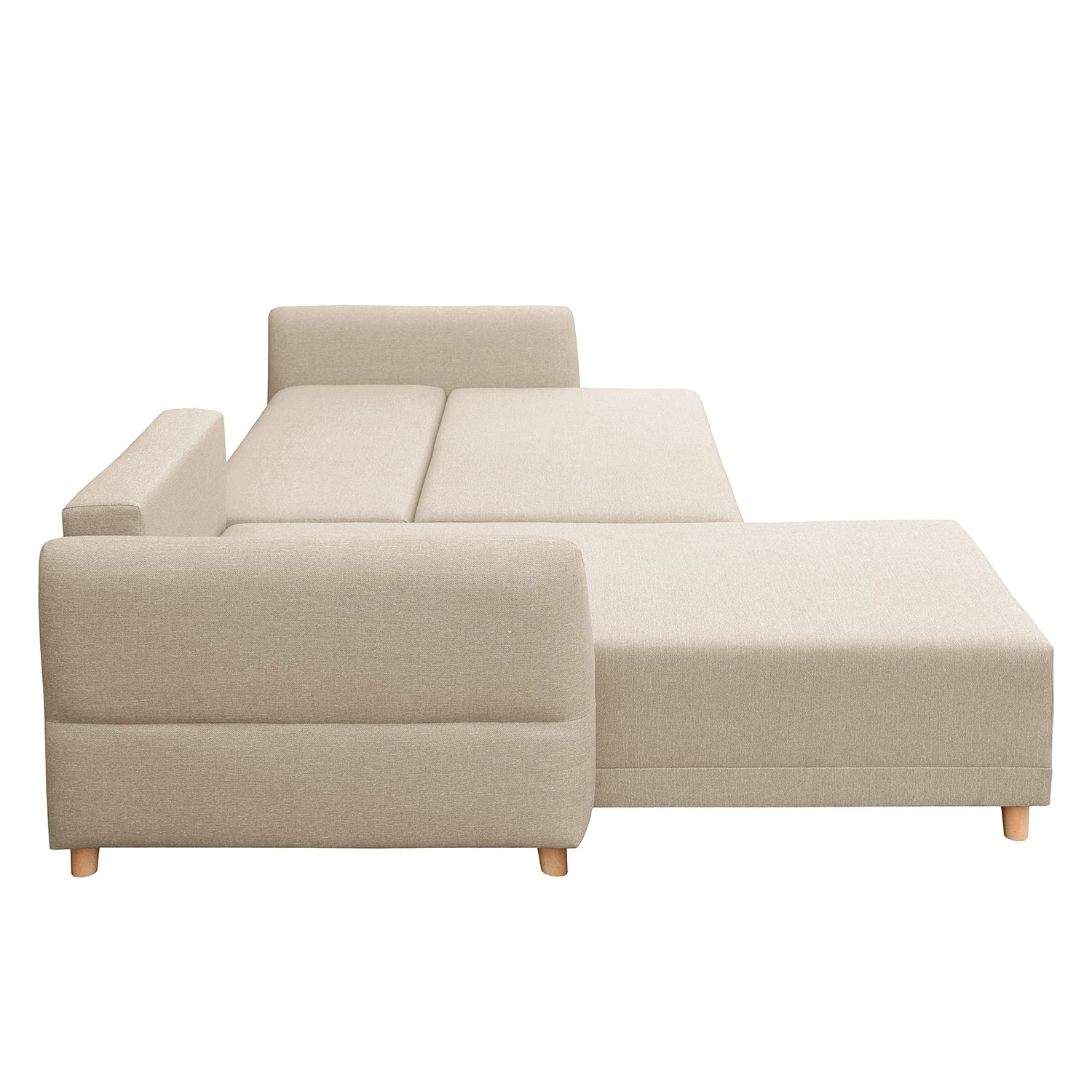 Norrwood Canapé d’angle Jardins - Tissu structuré - Beige - Méridienne courte à gauche (vue de face) 7 Norrwood Canapé d’angle Jardins - Tissu structuré - Beige - Méridienne courte à gauche (vue de face) – Image 5