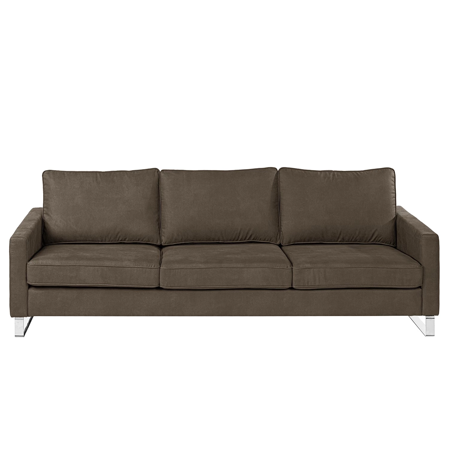 Loftscape Canapé Radon I (3-places) - Microfibre Bice: Marron bison 7 Loftscape Canapé Radon I (3-places) - Microfibre Bice: Marron bison – Image 5