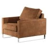 Loftscape Fauteuil Radon I - Microfibre Bice: Nougat -Meubles de salon Soldes 1000192180 191128 11103600409 IMAGE P000000001000192180