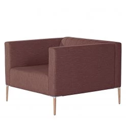 Norrwood Fauteuil Luparo I - Tissu Meara: Pourpre