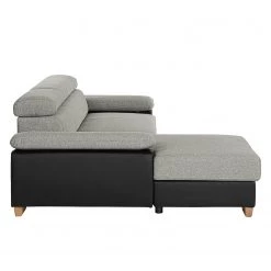 Loftscape Canapé d’angle Sully - Noir / Gris clair - Méridienne courte à gauche (vue de face) 19 Loftscape Canapé d’angle Sully - Noir / Gris clair - Méridienne courte à gauche (vue de face) -Meubles de salon Soldes 1000192262 191128 11114601153 DETAILS P000000001000192262