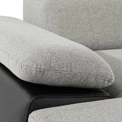 Loftscape Canapé d’angle Sully - Noir / Gris clair - Méridienne courte à gauche (vue de face) 24 Loftscape Canapé d’angle Sully - Noir / Gris clair - Méridienne courte à gauche (vue de face) -Meubles de salon Soldes 1000192262 191128 11114701158 DETAILS P000000001000192262