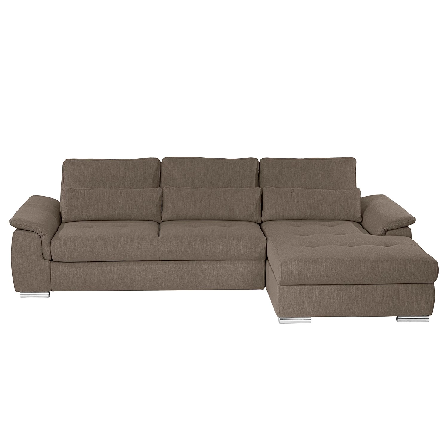 Loftscape Canapé d’angle Renay I - Tissu Meara: Cubanit - Méridienne courte à droite (vue de face) 5 Loftscape Canapé d’angle Renay I - Tissu Meara: Cubanit - Méridienne courte à droite (vue de face) – Image 3