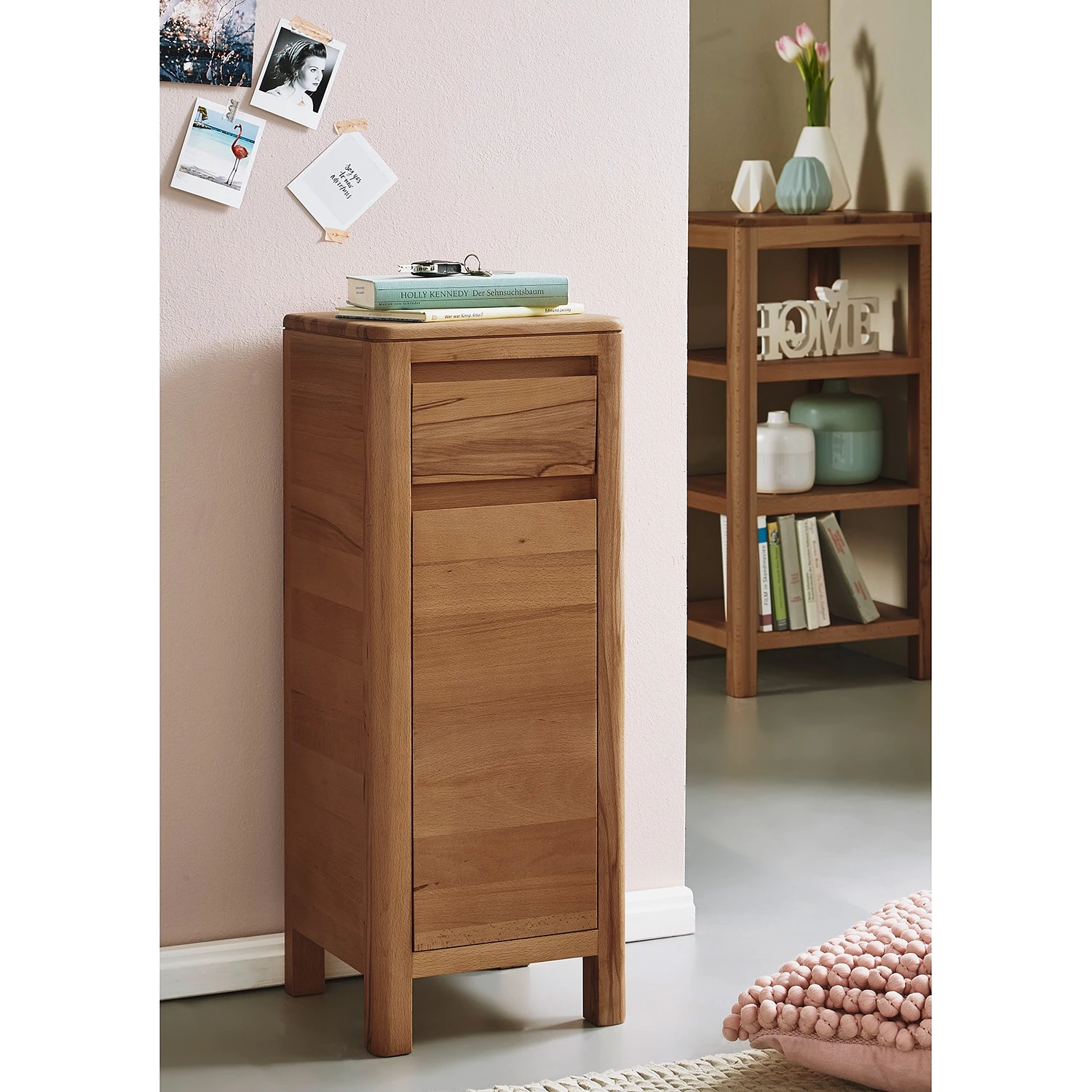 Ars Natura Commode Anamur - Duramen de hêtre - Hauteur : 79 cm 4 Ars Natura Commode Anamur - Duramen de hêtre - Hauteur : 79 cm – Image 2