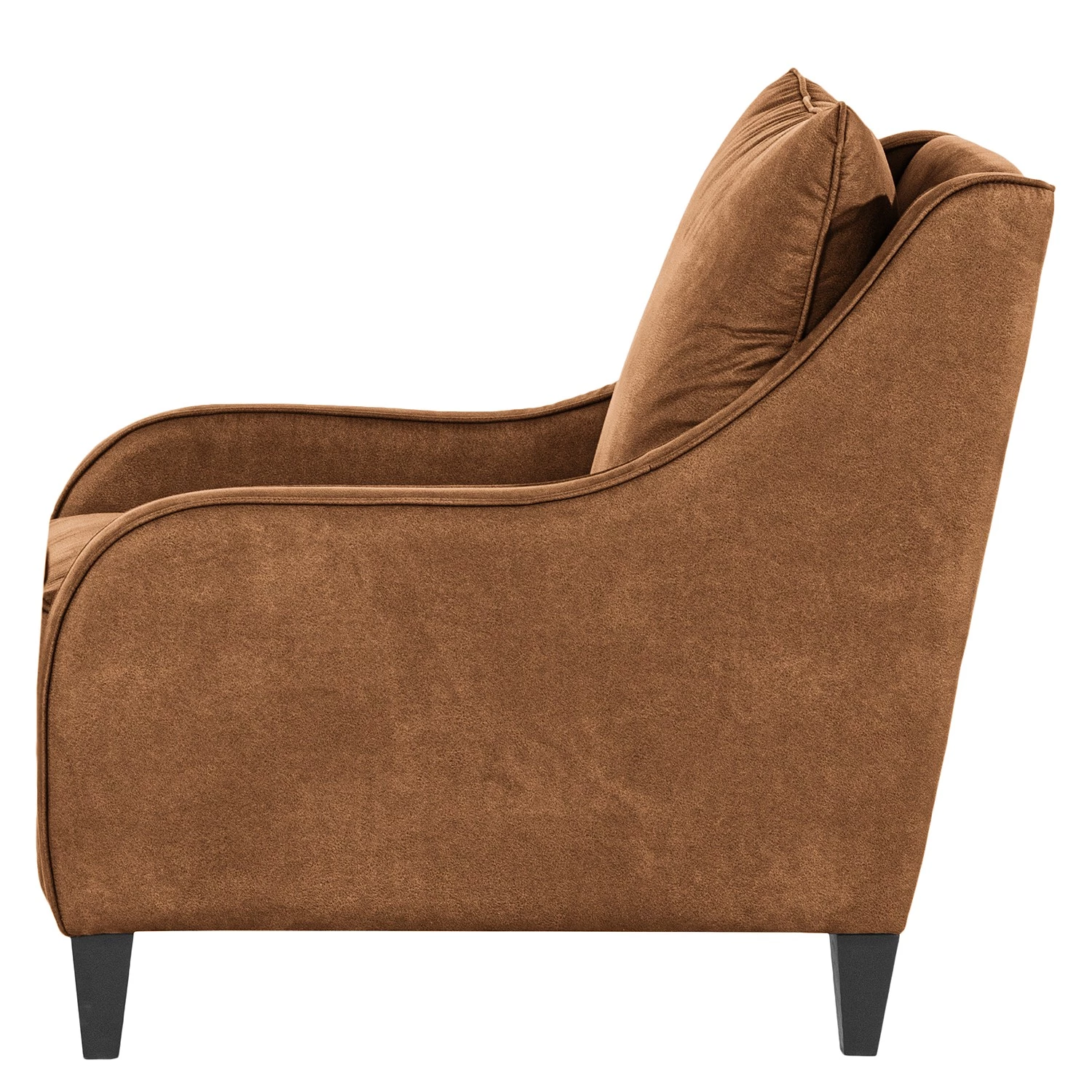 Maison Belfort Fauteuil Wingen I - Velours - Microfibre Bice: Nougat 5 Maison Belfort Fauteuil Wingen I - Velours - Microfibre Bice: Nougat – Image 3
