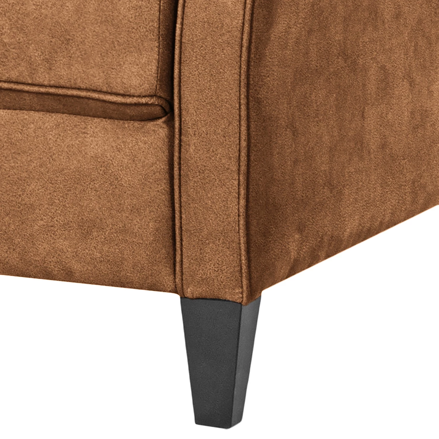 Maison Belfort Fauteuil Wingen I - Velours - Microfibre Bice: Nougat 10 Maison Belfort Fauteuil Wingen I - Velours - Microfibre Bice: Nougat – Image 8