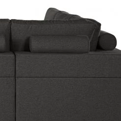 Loftscape Canapé d’angle Woodway I - Tissu - Noir - Méridienne longue à droite (vue de face) - Aucun accessoire fourni -Meubles de salon Soldes 1000192966 191204 13433001481 DETAILS P000000001000192966