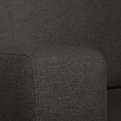 Loftscape Canapé d’angle Woodway I - Tissu - Noir - Méridienne longue à droite (vue de face) - Aucun accessoire fourni -Meubles de salon Soldes 1000192966 191204 13433001482 DETAILS P000000001000192966