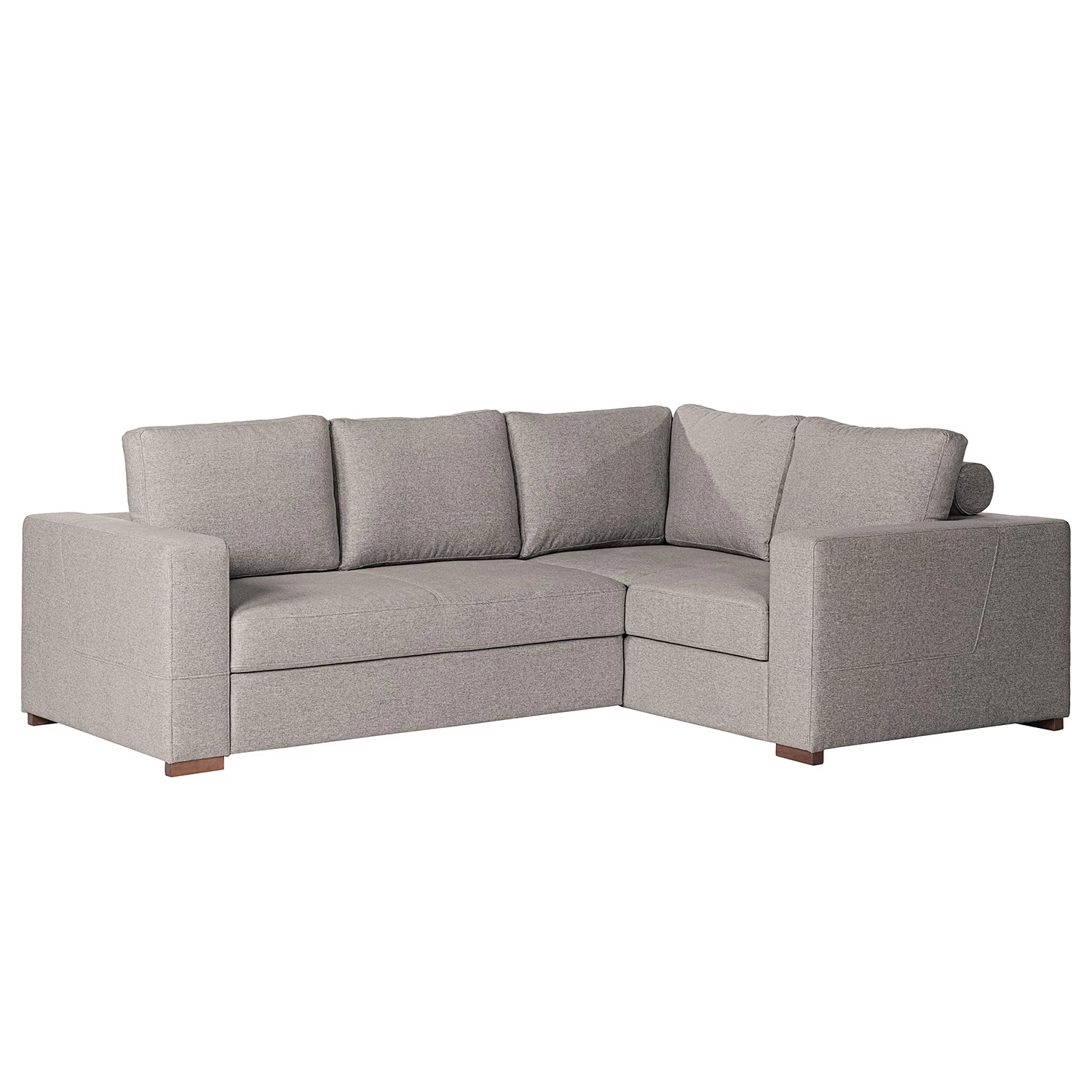 Loftscape Canapé d’angle Woodway II - Tissu - Gris - Méridienne longue à droite (vue de face) - Aucun accessoire fourni 3 Loftscape Canapé d’angle Woodway II - Tissu - Gris - Méridienne longue à droite (vue de face) - Aucun accessoire fourni