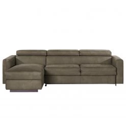 Loftscape Canapé d’angle Wissant I - Aspect cuir vieilli - Microfibre Bice: Marron foncé 22 Loftscape Canapé d’angle Wissant I - Aspect cuir vieilli - Microfibre Bice: Marron foncé -Meubles de salon Soldes 1000192990 191204 13434401767 DETAILS P000000001000192990