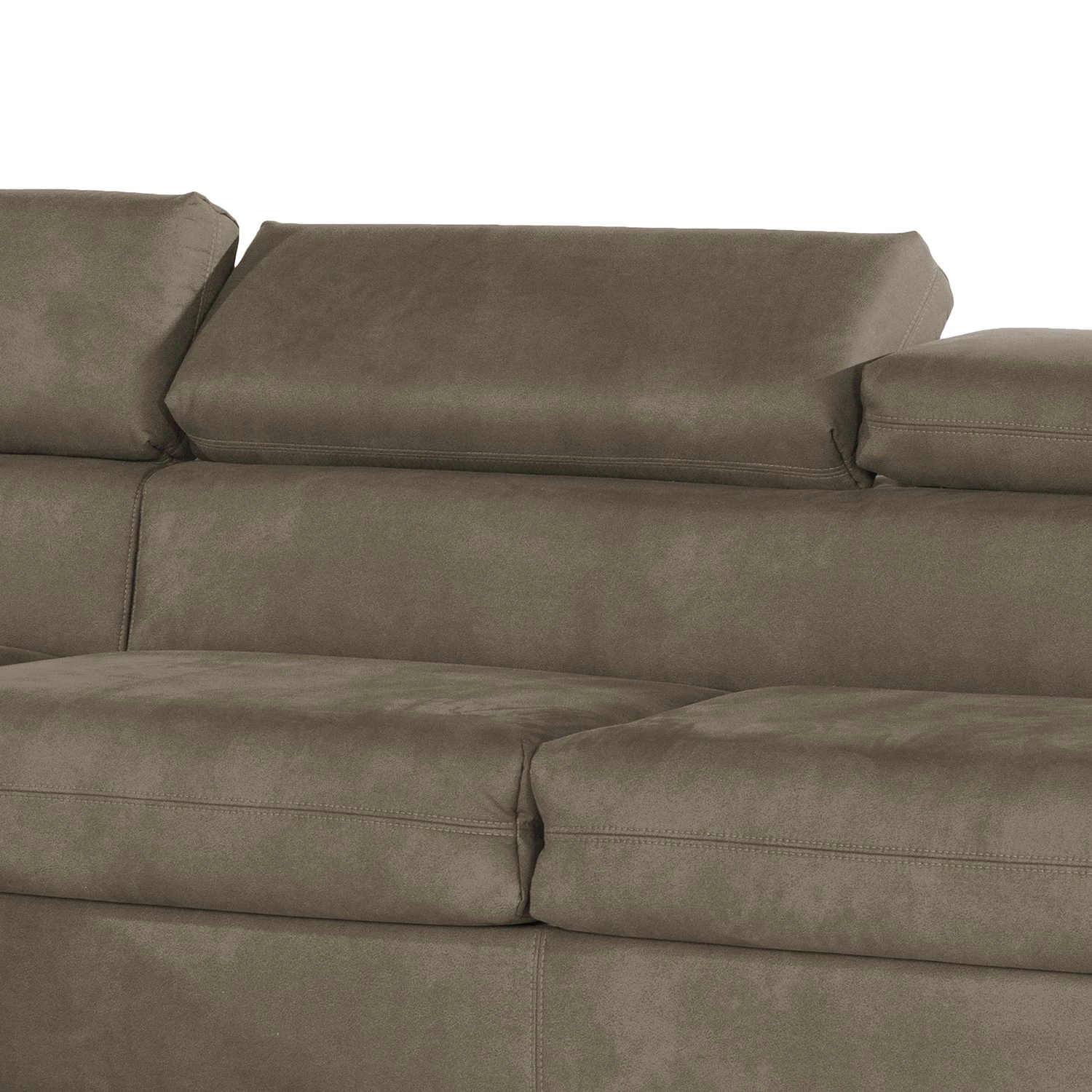 Loftscape Canapé d’angle Wissant I - Aspect cuir vieilli - Microfibre Bice: Marron foncé 15 Loftscape Canapé d’angle Wissant I - Aspect cuir vieilli - Microfibre Bice: Marron foncé – Image 13