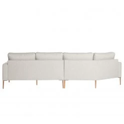 Norrwood Canapé d’angle Sauvo I - Velours - Tissu Meara: Gris clair - Méridienne courte à gauche (vue de face) -Meubles de salon Soldes 1000193060 191204 13443102719 DETAILS P000000001000193060