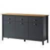 Maison Belfort Buffet Rivery - Pin massif - Anthracite 1 Maison Belfort Buffet Rivery - Pin massif - Anthracite -Meubles de salon Soldes 1000193132 200220 14361000001 IMAGE P000000001000193132