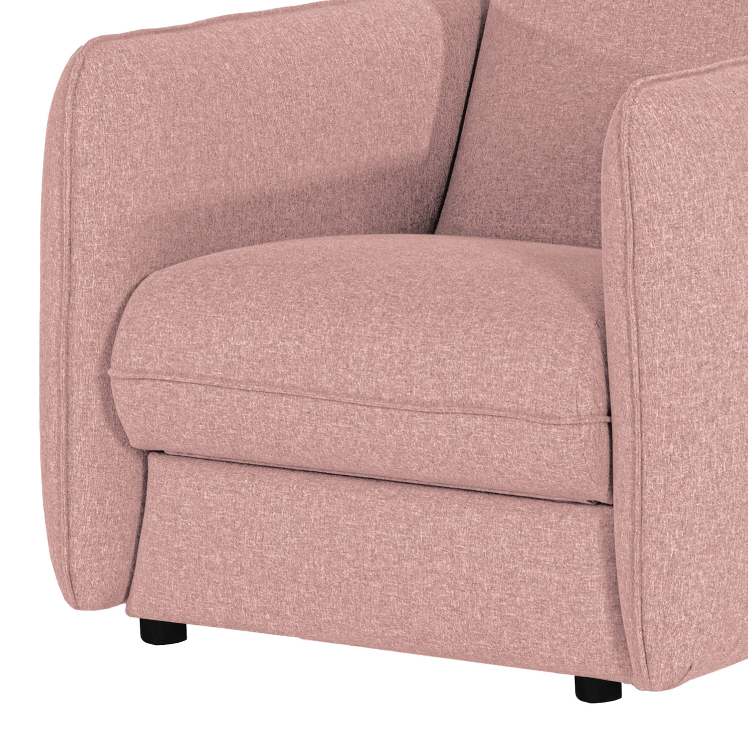 Norrwood Fauteuil Kayla I - Velours - Tissu Voer: Rosé 8 Norrwood Fauteuil Kayla I - Velours - Tissu Voer: Rosé – Image 6